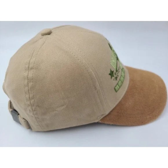 Vintage Universal Studios Strapback Adjustable (Fits Small) Hat Cap Beige Brown - Picture 6 of 13